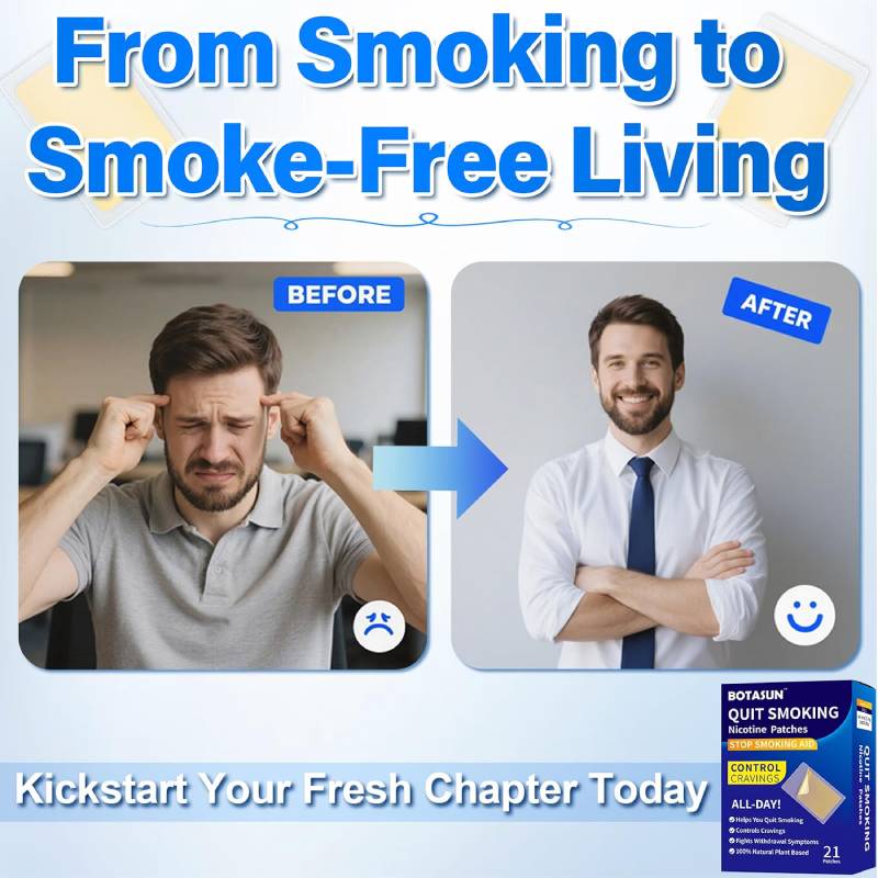 Quit-Smoking Nicotine Patches – 21 Count