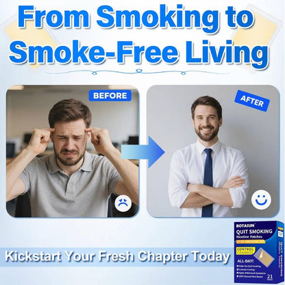 Quit-Smoking Nicotine Patches – 21 Count