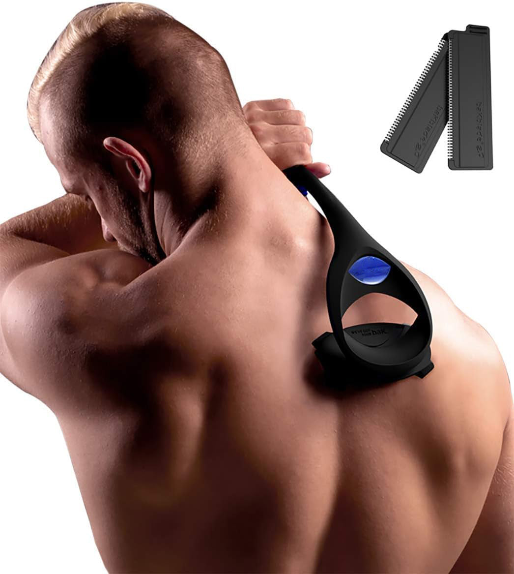Long-Handle Back Hair Shaver Set