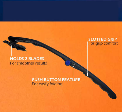 Long-Handle Back Hair Shaver Set