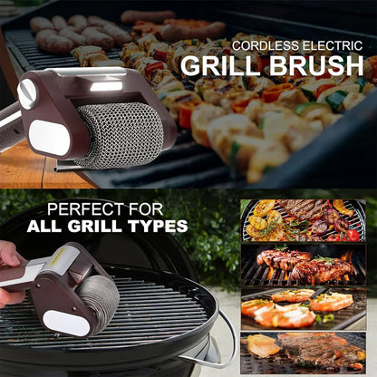 Rechargeable Barbecue Cleaning Brush