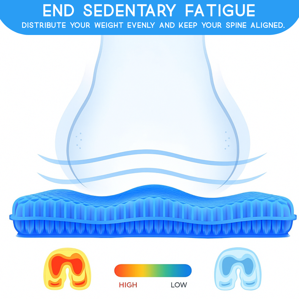 Elarohome Gel Seat Cushion