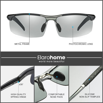 Polarized Day Night Driving Chameleon Glasses