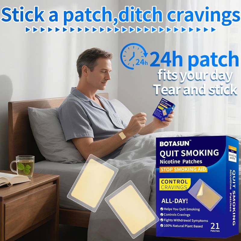 Quit-Smoking Nicotine Patches – 21 Count