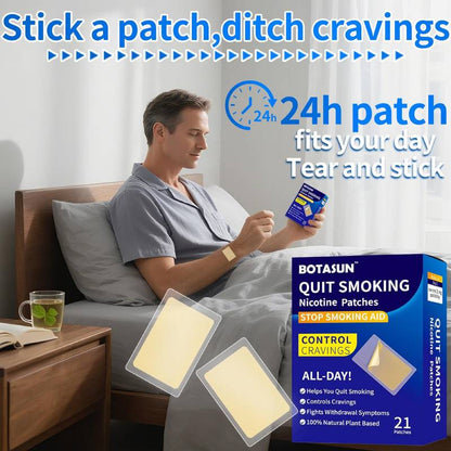 Quit-Smoking Nicotine Patches – 21 Count