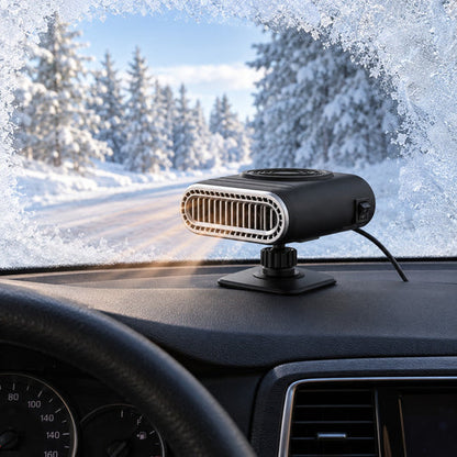 Portable Car Heater Fan with Adjustable Base