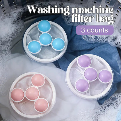 🔥 Flash Sale: 50% OFF – Pet Hair & Lint Catcher – Reusable Floating Filter Bag – 5-Pack
