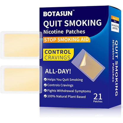 Quit-Smoking Nicotine Patches – 21 Count