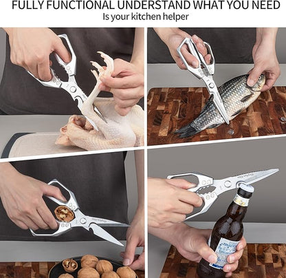 Premium Stainless Steel Kitchen Scissors