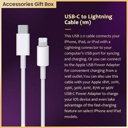 Accessories Gift Box | Five Piece Gift Pack with Apple (Limited time event)