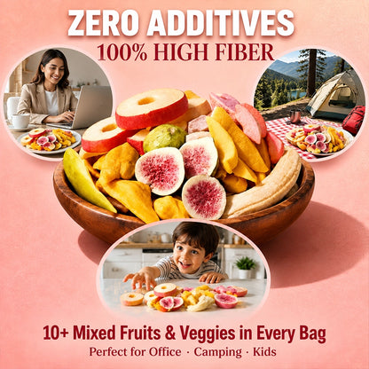 Mixed Freeze-Dried Fruit Crisps – 500 g
