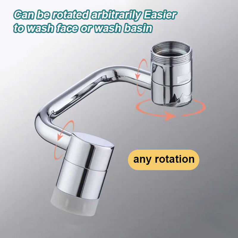 Rotating 1080° robotic arm faucet -The direction and water flow rate can be freely adjusted