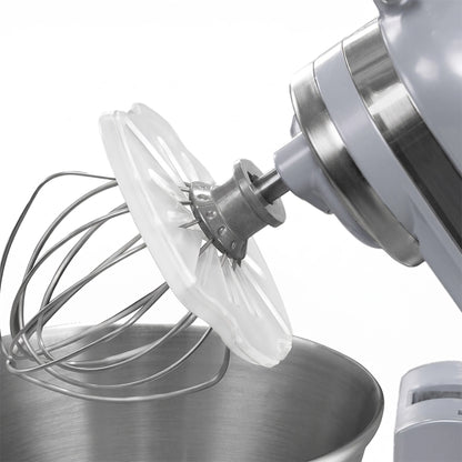 Clear Whisk Wiping Disc for Tidier Mixing