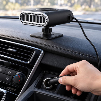 Portable Car Heater Fan with Adjustable Base