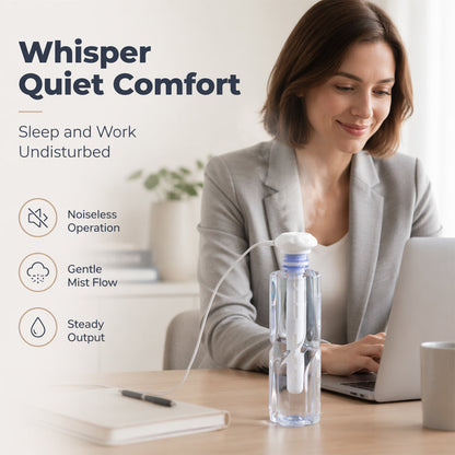 Portable USB Bottle Humidifier for Desks and Travel
