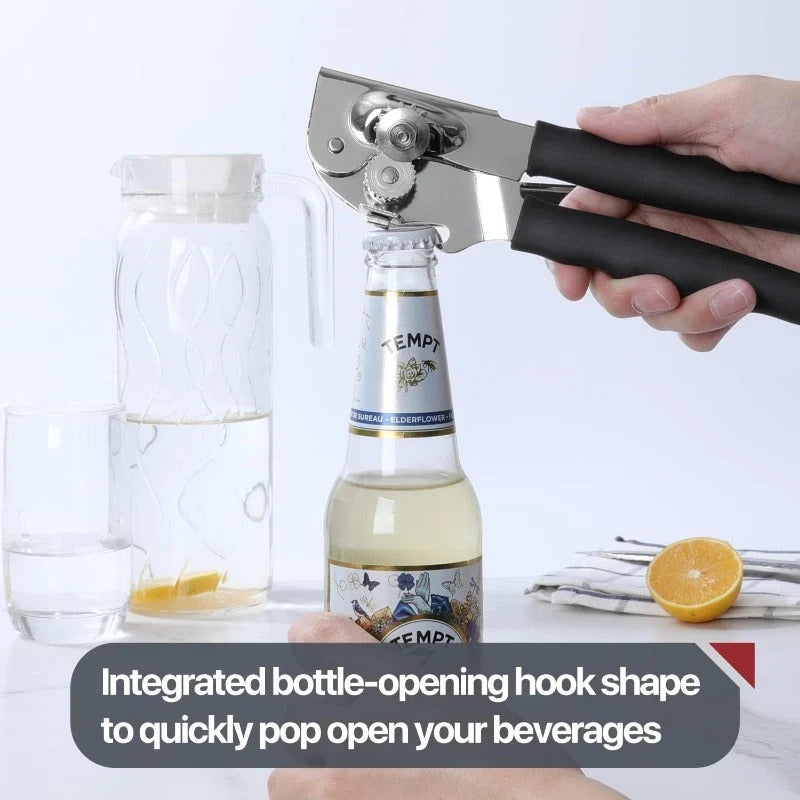 Manual Hand-Crank Can Opener with Box