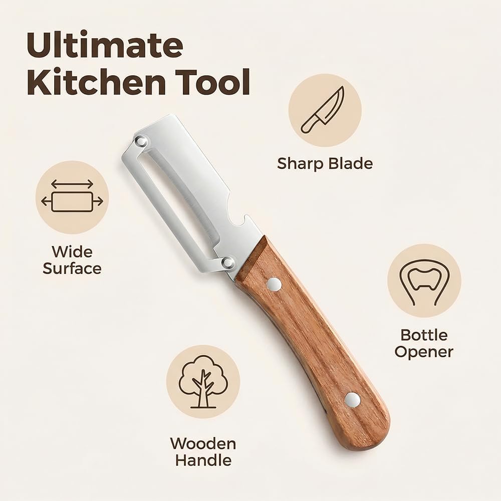Multi-Functional Vegetable Peeler