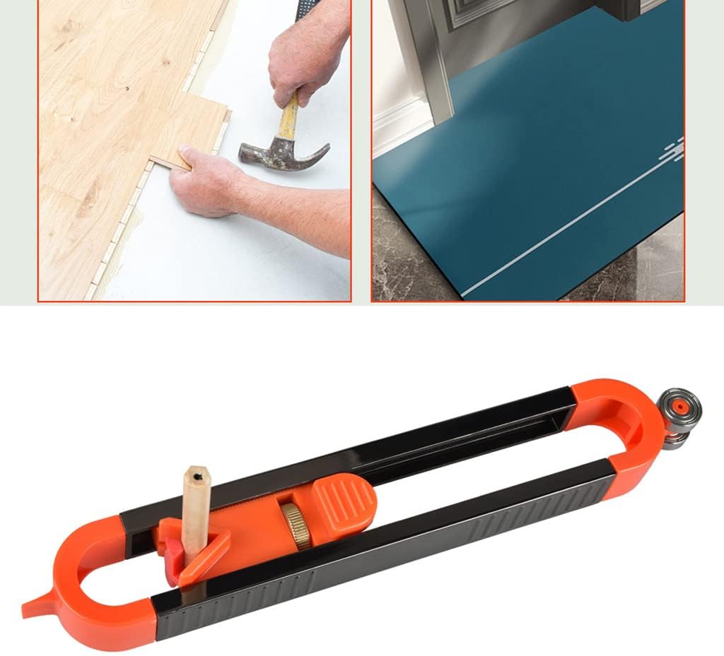 Precise Contour Scribe Tool with Lock for Pencil
