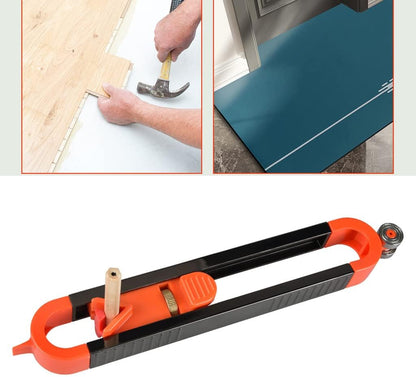Precise Contour Scribe Tool with Lock for Pencil