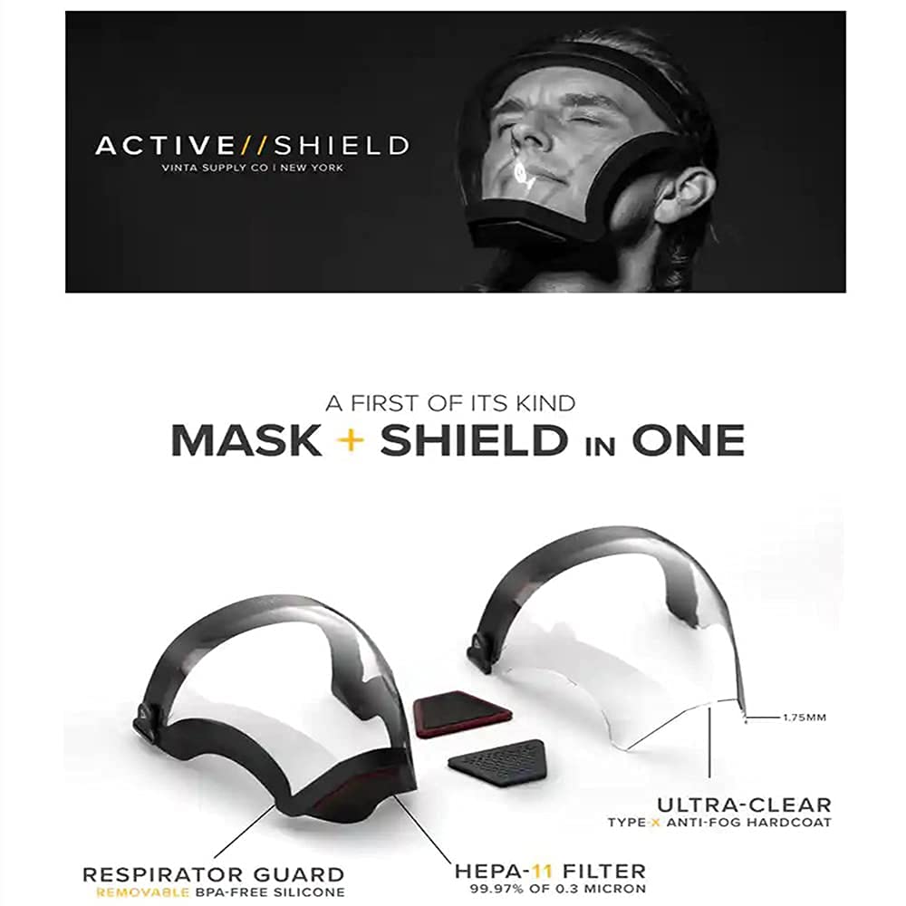 Anti-Dust & Fog-Free Face Shield-2Pcs