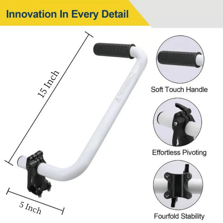 🔥 Best-Seller – Ergonomic String Trimmer Handle Extension for Better Grip & Control 🌿