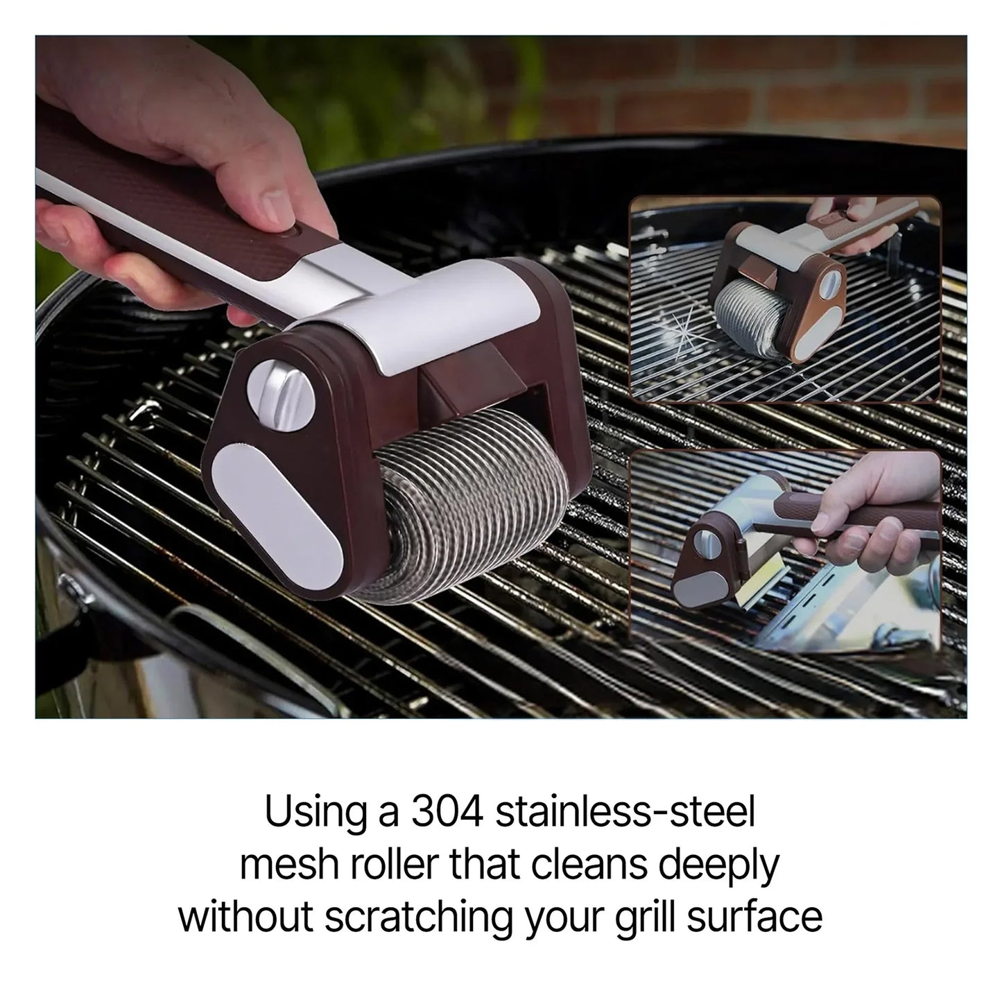 Rechargeable Barbecue Cleaning Brush