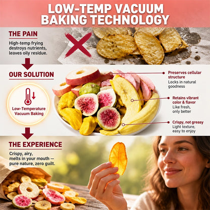 Mixed Freeze-Dried Fruit Crisps – 500 g