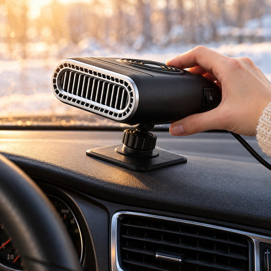Portable Car Heater Fan with Adjustable Base