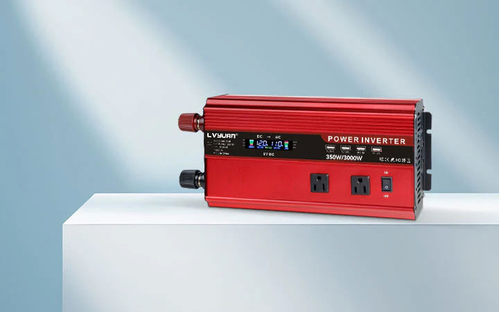 3000W DC 12V To AC 110V Portable Auto Converter Car Solor Inverter