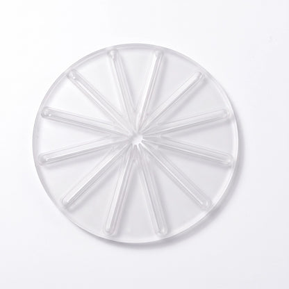 Clear Whisk Wiping Disc for Tidier Mixing