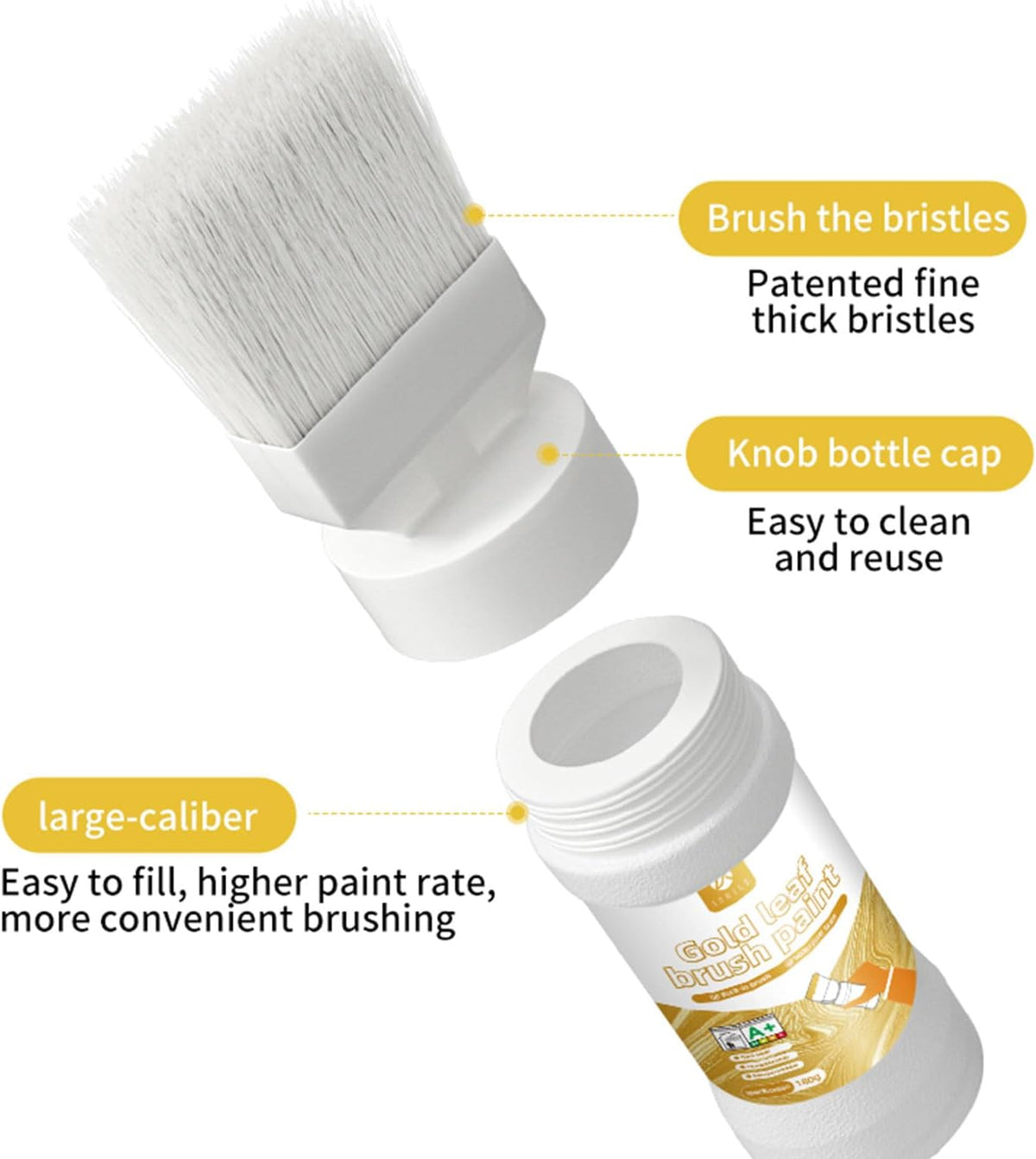 Water-Based Metallic Finish Paint – 180 g