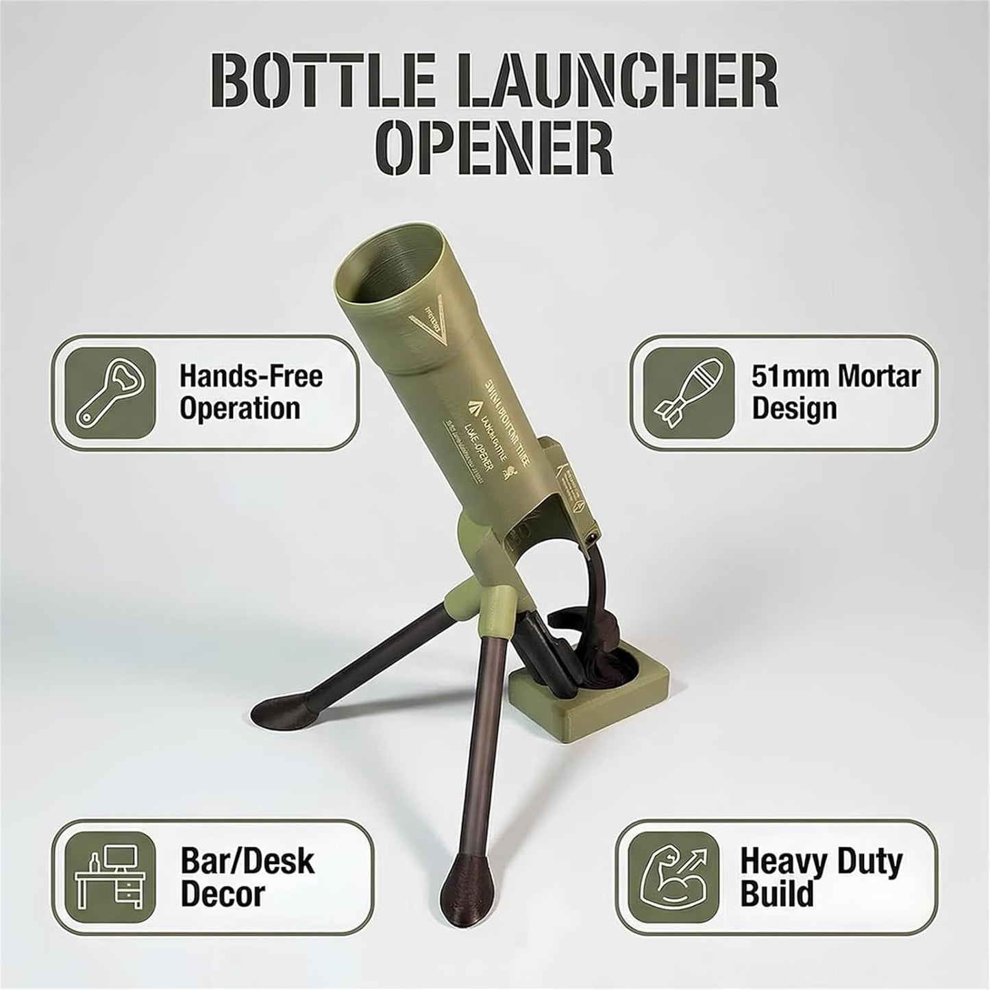 Mortar Bottle Opener