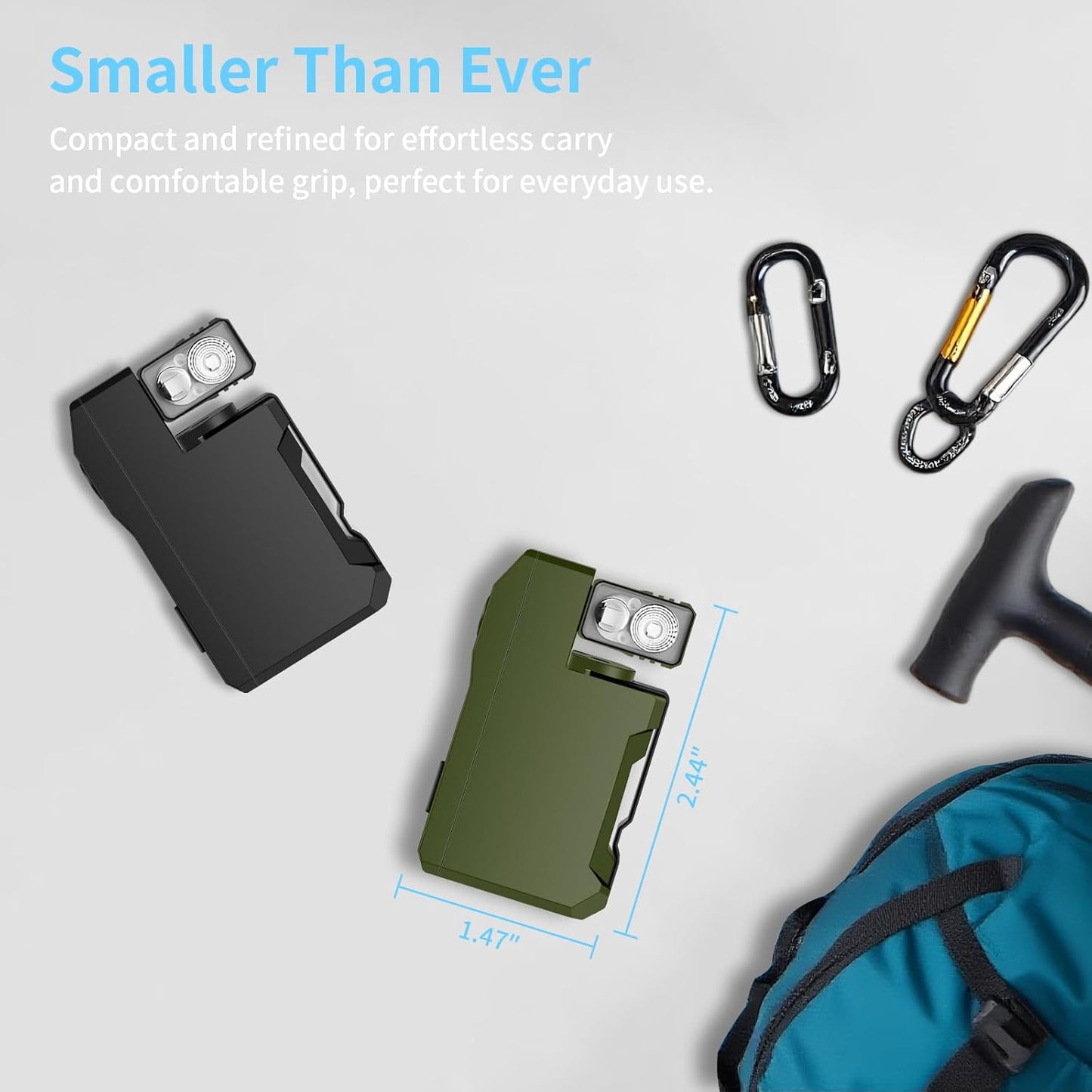 Rechargeable EDC Powerful RGB Flashlights