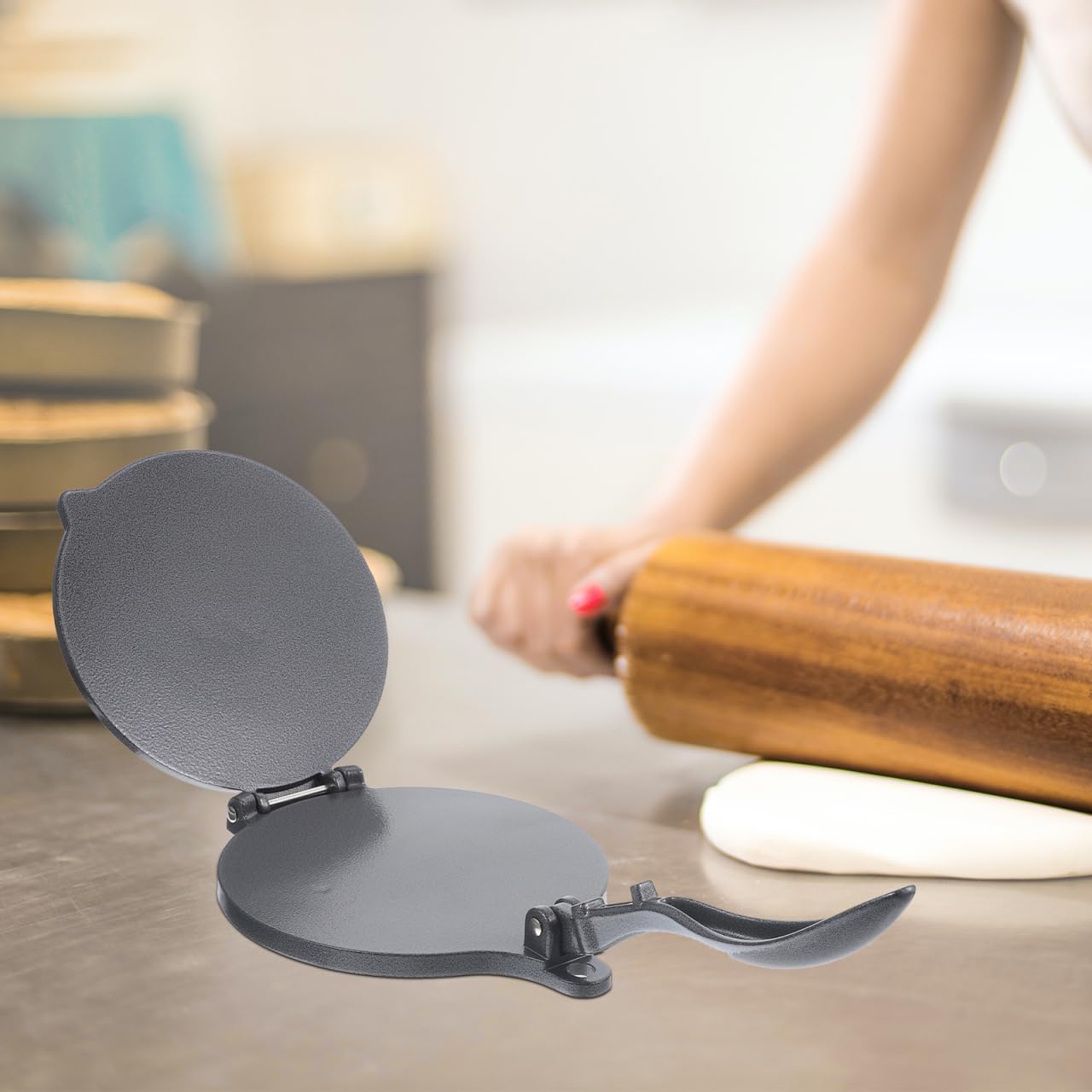 Heavy-Duty 8-Inch Tortilla Press