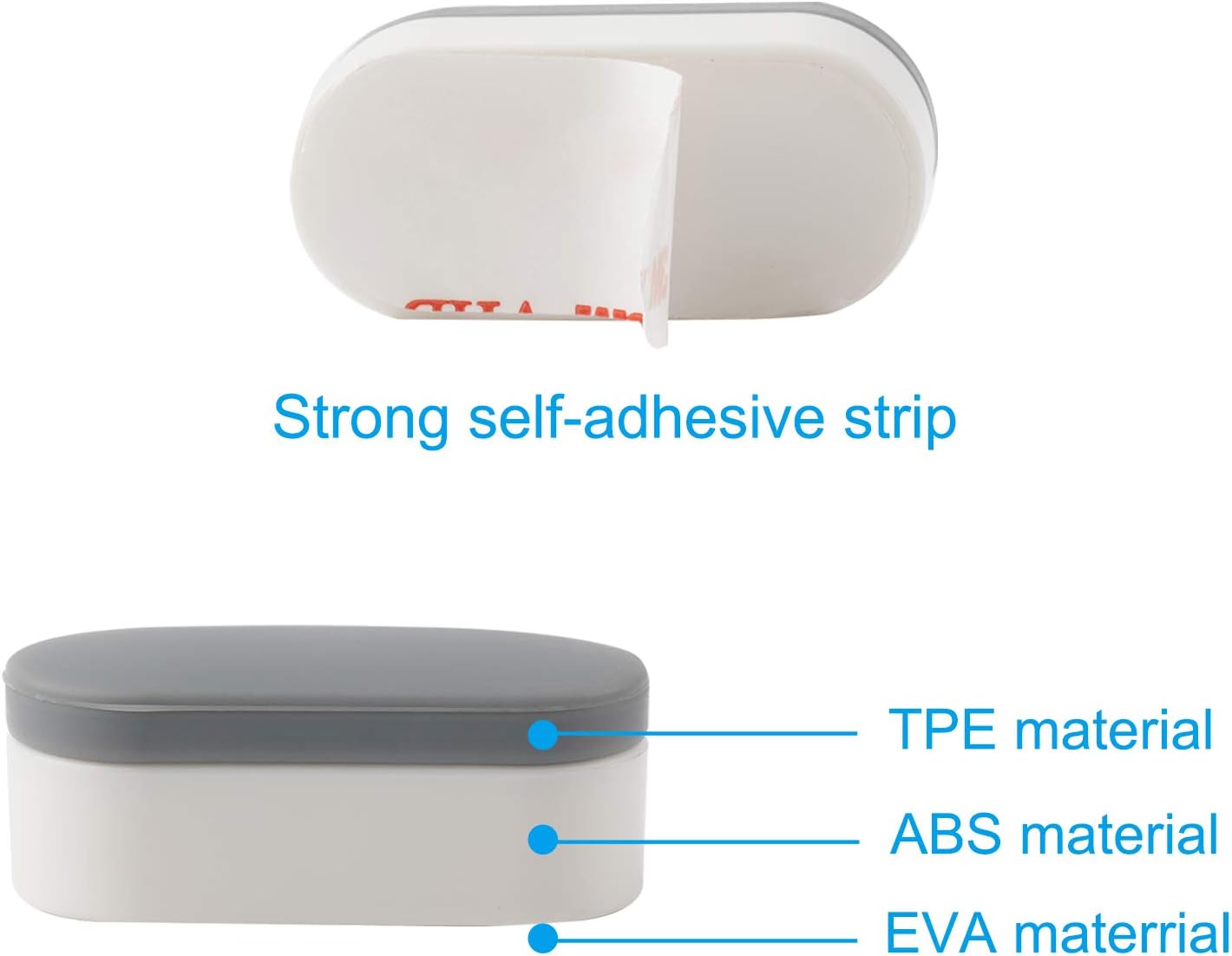 8 Pcs Universal Toilet Seat Bumpers for Bidet