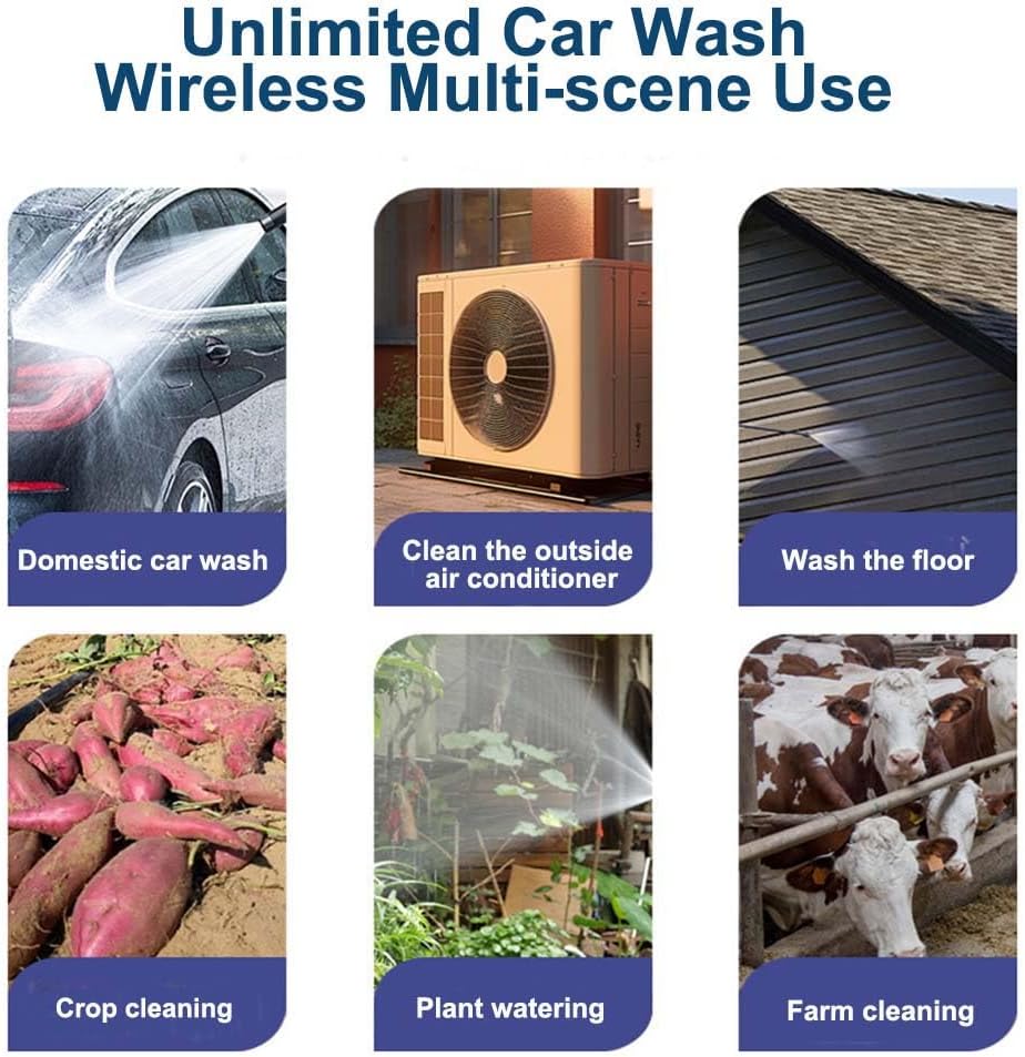 Portable Cordless Car Washing Kit