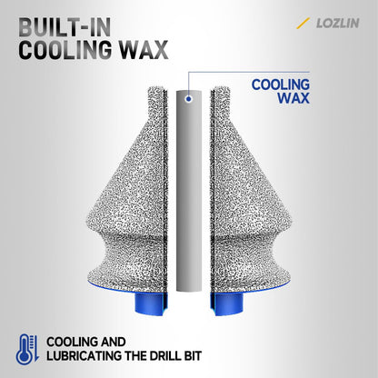 Multi-function Drill Bits for Drilling, Grinding & Polishing