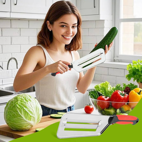 Multi-function Cutter with Peeler 2-Piece Set