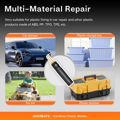 Cordless Plastic Repair Hot Stapler Kit