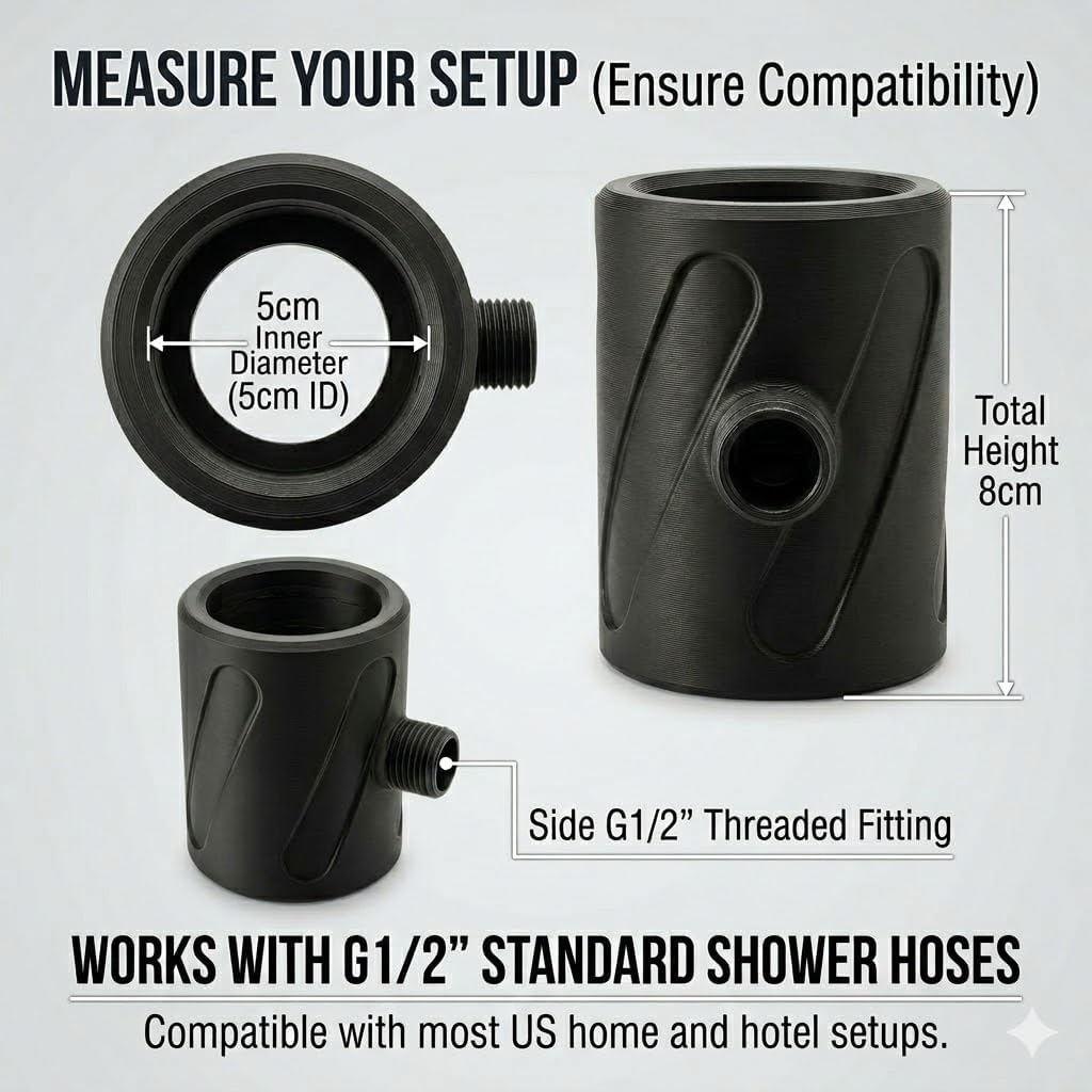 Upgraded Men's Shower Head
