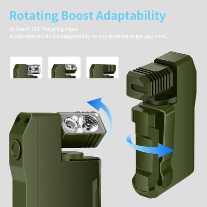 Rechargeable EDC Powerful RGB Flashlights