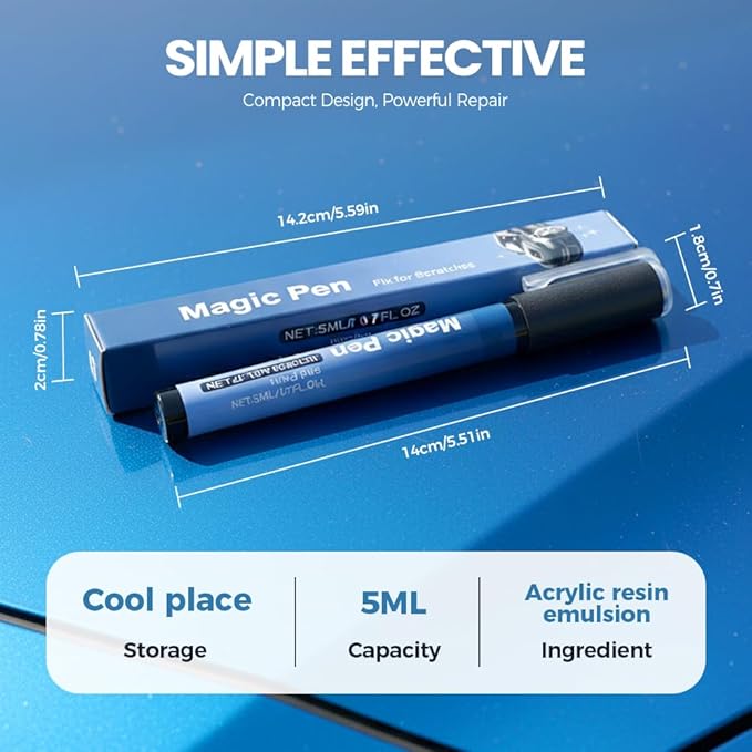 Car Scratch Remover Pen 2 Pack