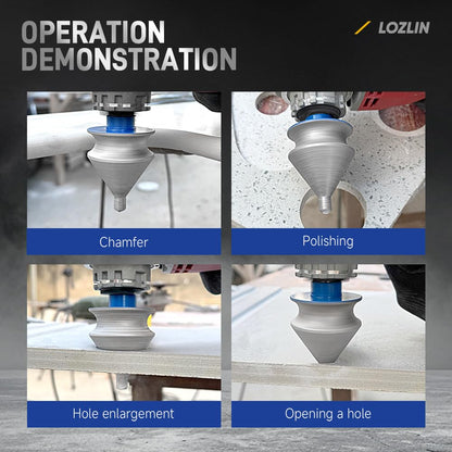 Multi-function Drill Bits for Drilling, Grinding & Polishing