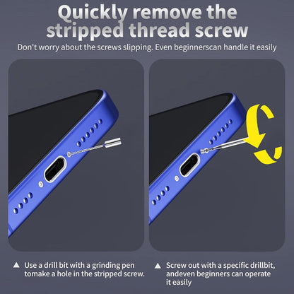 Portable Screw Remover with Sharpening Pen