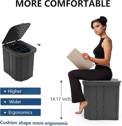 Outdoor & Car Portable Folding Toilet