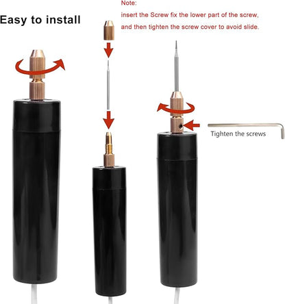 Portable Screw Remover with Sharpening Pen