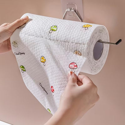 50 PCS Kitchen Paper Towels Extra Thick Wet & Dry Dual Use Oil Removing