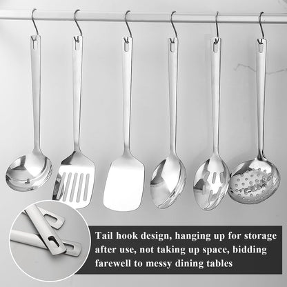 6-Piece Stainless Steel Kitchen Utensil Set