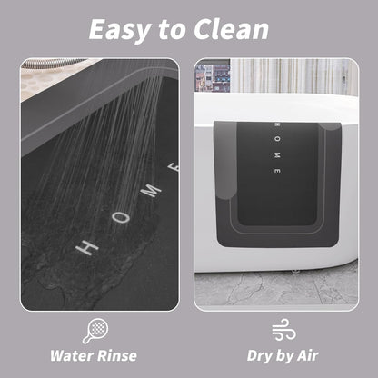 Non-Slip Diatomite Mats 3-Piece Set