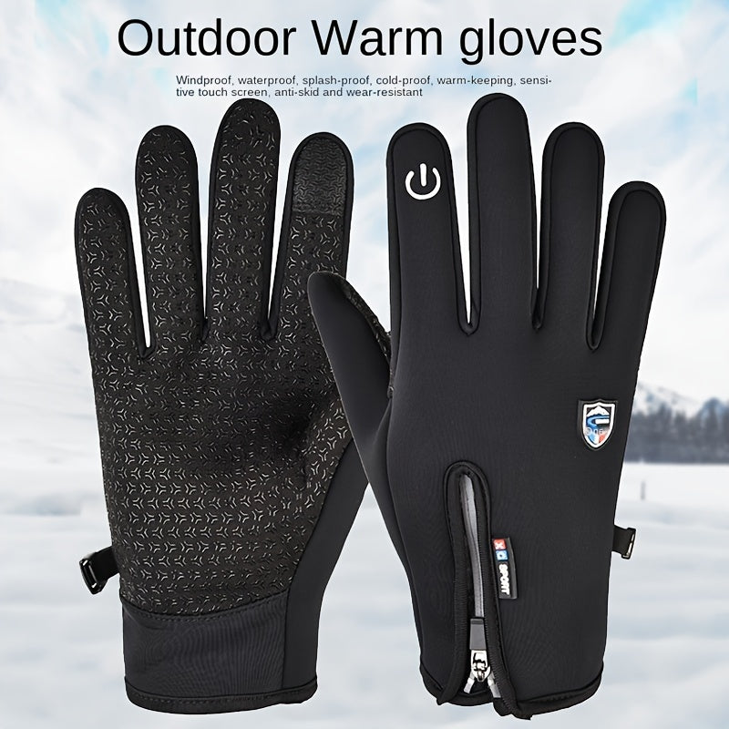 Waterproof Touchscreen Thermal Outdoor Gloves